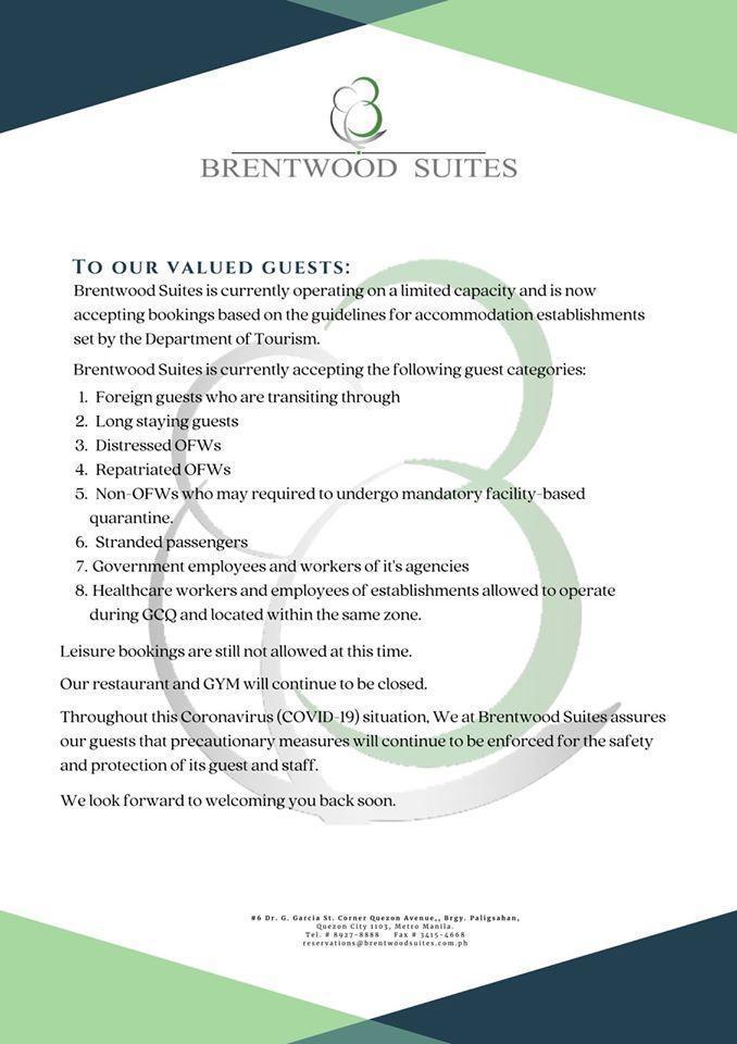 Brentwood Suites Ciudad Quezon Exterior foto